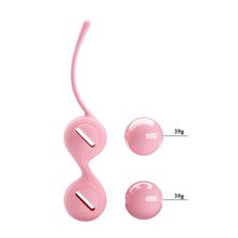 Вагинальные шарики на сцепке Kegel Tighten UP I нежно-розовый