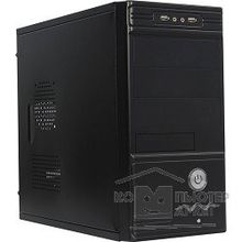 EXEGATE EX261404RUS Корпус Minitower MA-368X <Black, БП UN450, 120mm, mATX, 3 SATA, USB, Audio>