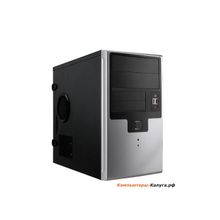 Корпус InWin EMR009 Black-Silver mATX 450W USB Audio