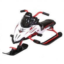 YMC13001LX Yamaha Apex Snow Bike with LED-light, мягкое сиденье, white red