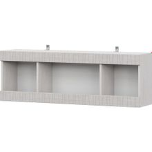 Модули SV-мебель Гамма 20 Полка навесная 1200 Серия №4 Ясень Анкор светлый