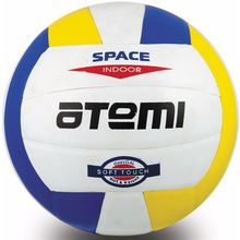 Мяч волейбольный Atemi SPACE 5 синий белый желтый