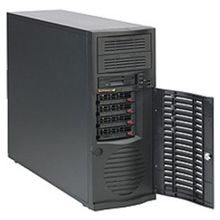 server chassis tower 665w eatx cse-733tq-665b supermicro