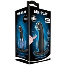 Черный вибромассажёр простаты Mr.Play - 12,7 см. (232778)