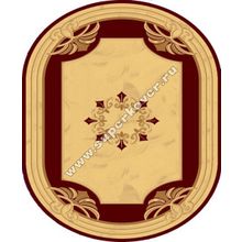 Турецкий ковер Карвинг медальон борд. овал, 1.5 x 2.3