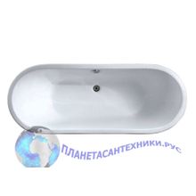 Чугунная ванна Sharking SW-1002B 170x68 (с белой декоративной панелью)