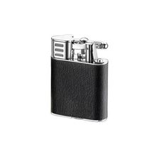 QLV2614 - Зажигалка газовая DUNHILL "Unique Turbo Sidecar Leather"  латунь палладий " - DUNHILL (Англия)