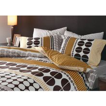 TAC Постельное белье Orbit Brown (сем.)