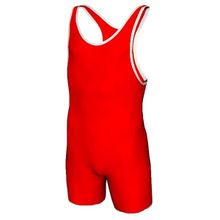 Трико борцовское MA-401 красный р.54