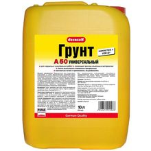 ДЕКОСЕЛФ грунтовка универсальная (10л)   DECOSELF А50 грунт универсальный (10л)