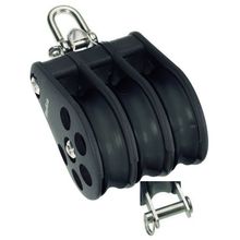 Barton Marine Блок трехшкивный шарикоподшипниковый Barton Marine серия 4 5 N15321 54 мм 525 - 1500 кг с обратной скобой и проушиной