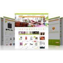 DomMart: товары для дома и интерьера, посуда. Шаблон на Битрикс (рус. + англ.)
