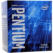 Процессор   CPU Intel Pentium G4400 BOX   3.3 GHz 2core SVGA HD Graphics  510 0.5+3Mb 54W 8 GT s LGA1151