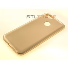 Силиконовый чехол TPU Case Металлик Xiaomi Mi5x золотой