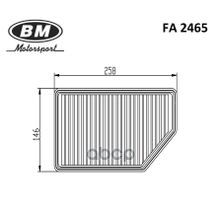 Фильтр Воздушный BM-Motorsport арт. FA2465