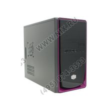 Minitower Cooler Master [RC-344-PKP500-N2] Elite344 Black&amp;Purple microATX  500W (24+2x4+6пин)