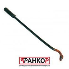Лом-гвоздодер с резиновой ручкой (круглый), L600 мм, D 17 мм   030843-600