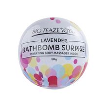 Бомбочка для ванны Bath Bomb Surprise Lavander + вибропуля (239742)