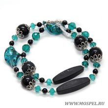 MosPel accessories Бусы А10206 агат