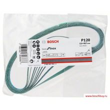 Bosch Набор 10 шлифлент Best for INOX K120 J455 13x457 мм по нержавейке (2608608Y85 , 2.608.608.Y85)