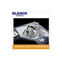 Blanco Axia 9E угловая мойка для кухни