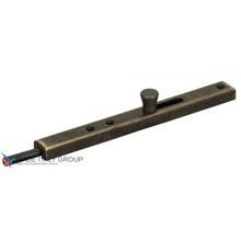 Задвижка дверная усиленная Aldeghi 231OA50 500мм античная бронза250