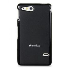 Силиконовый чехол-накладка Melkco Sony Xperia Go Black Mat