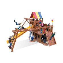 Детская площадка Rainbow Play Systems Замок Кингконг Кингдом Тент (Kingdom Design 2 RYB)