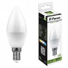 Feron Лампа светодиодная Feron LB-570 E14 9Вт 4000K 25799 ID - 395504