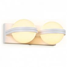 Ambrella Бра Ambrella Wall 15 FW556 2 SWH белый песок LED 3000K 10W 240*80*138 ID - 457216