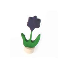 Фигурка декоративная для подсвечников - цветок фиолетовый (Grimms)