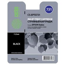 Картридж струйный Cactus CS-EPT0731 черный для Epson Stylus С79 C110 СХ3900 CX4900 CX5900 CX7300 CX8