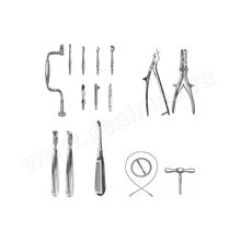 Набор инструментов нейрохирургический большой (арт.НИН-МТ) ПТО Медтехника, Россия