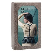 Rebelts Портупея 3-в-1 Elle Black с оборками (S-M-L   черный)