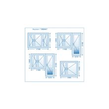 Окна 3-комнатная квартира Серия П-43 Стоимость Люкс