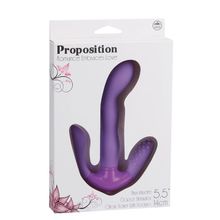 NMC Фиолетовый стимулятор g-точки с дополнительными отростками PROPOSITION G-SPOT STIMULATOR (фиолетовый)