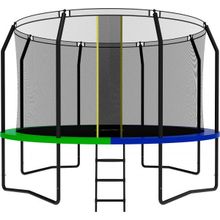 Каркасный батут SWOLLEN Prime Black 12 FT 366х366х259 см