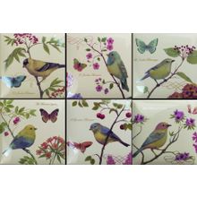 Плитка настенная Amadis Fine Tiles Bird Decors 6pz 150х150