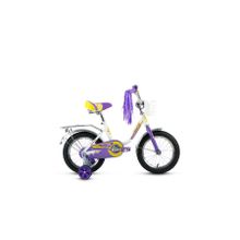 Детский велосипед FORWARD Racing 14 Girl белый (2016)