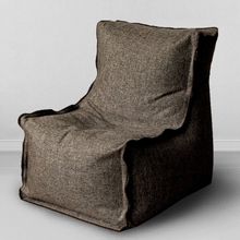Модульное кресло-трансформер Mypuff Лофт, жаккард, коричневый: lf_447