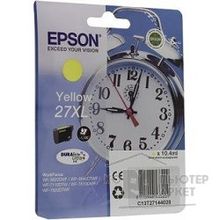 Epson C13T27144020 4022 Singlepack Yellow 27XL DURABrite Ultra Ink for WF7110 7610 7620 cons ink