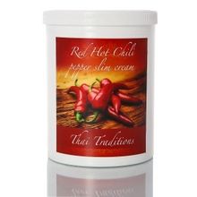 Крем антицеллюлитный массажный Красный Перец Чили Thai Traditions Red Hot Chili Pepper Slim cream 1000мл