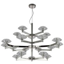 Crystal Lux Подвесная люстра Crystal Lux Rebeca SP5+10+5 Nickel ID - 204609