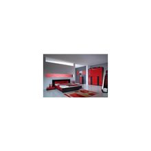 Спальни Франции:CALIS 35 SCIAE:Шкаф 4-дв.распашной (4 двери- красный блестящий лак)