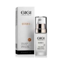 Сыворотка увлажняющая с эффектом осветления GiGi Ester C Total Serum 30мл