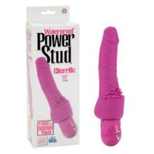 California Exotic Novelties Вибромассажер Power Stud Cliterrific Dongs - 17,3 см.