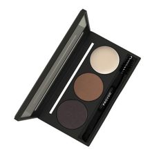 Набор теней для бровей #04 цвет Темно-коричневый Provoc EyeBrowns Brow Palette Dark Brown