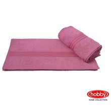 Махровое полотенце 70x140 "RAINBOW", темно-пудра,100% Хлопок