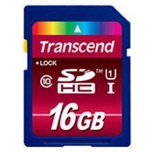 Карта памяти Transcend SDHC 16Gb