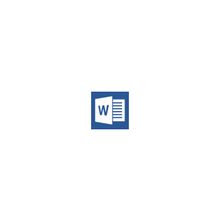 Word 2013 Single Language OLP NL